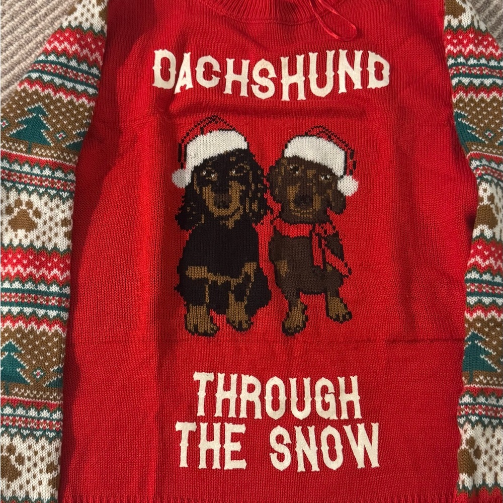 Self Esteem Vibrant Holiday Sweater and Scarf - Picture 7 of 12
